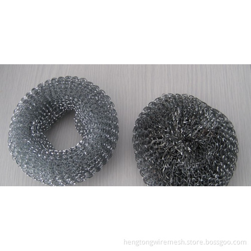 2015 hot sell crimped wire mesh stainless steel cleaning ball